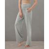 imageODODOS Womens Wide Leg Palazzo Lounge Pants with Pockets Light Weight Loose Comfy Casual Pajama Pants262830quot32quot InseamGray Heather