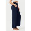 imageODODOS Womens Wide Leg Palazzo Lounge Pants with Pockets Light Weight Loose Comfy Casual Pajama Pants262830quot32quot InseamNavy