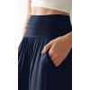 imageODODOS Womens Wide Leg Palazzo Lounge Pants with Pockets Light Weight Loose Comfy Casual Pajama Pants262830quot32quot InseamNavy