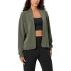 imageODODOS Womens Modal Soft Open Front Cardigans Long Sleeve Casual Wrap OutwearDark Sage