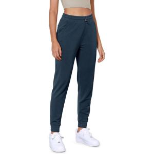 imageODODOS Womens Modal Soft Jogger Pants with Pockets Adjustable Shockcord High Waist Sweatpants Casual Lounge PantsNavy