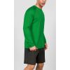 imageODODOS Mens Quick Dry Long Sleeve Shirts UPF 50 Sun Protection SPF Athletic Tops Workout Fishing TShirtsGreen