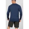imageODODOS Mens Quick Dry Long Sleeve Shirts UPF 50 Sun Protection SPF Athletic Tops Workout Fishing TShirtsNavy