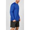 imageODODOS Mens Quick Dry Long Sleeve Shirts UPF 50 Sun Protection SPF Athletic Tops Workout Fishing TShirtsRoyal