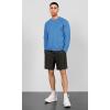 imageODODOS Mens Quick Dry Long Sleeve Shirts UPF 50 Sun Protection SPF Athletic Tops Workout Fishing TShirtsSky Blue