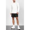imageODODOS Mens Quick Dry Long Sleeve Shirts UPF 50 Sun Protection SPF Athletic Tops Workout Fishing TShirtsWhite Heather