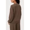 imageODODOS Modal Soft Oversized Sweatshirts for Women Crew Neck Long Sleeve Relaxed Pullover TopsNutria