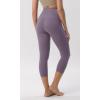imageODODOS ODCLOUD Crossover 78 Leggings with Back Pocket for Women 23quot  25quot  28quot V High Wasit Lounge Yoga PantsAsh Violet