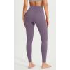 imageODODOS ODCLOUD Crossover 78 Leggings with Back Pocket for Women 23quot  25quot  28quot V High Wasit Lounge Yoga PantsAsh Violet