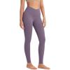 imageODODOS ODCLOUD Crossover 78 Leggings with Back Pocket for Women 23quot  25quot  28quot V High Wasit Lounge Yoga PantsAsh Violet