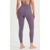 imageODODOS ODCLOUD Crossover 78 Leggings with Back Pocket for Women 23quot  25quot  28quot V High Wasit Lounge Yoga PantsAsh Violet