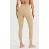 imageODODOS ODCLOUD Crossover 78 Leggings with Back Pocket for Women 23quot  25quot  28quot V High Wasit Lounge Yoga PantsBeige