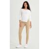 imageODODOS ODCLOUD Crossover 78 Leggings with Back Pocket for Women 23quot  25quot  28quot V High Wasit Lounge Yoga PantsBeige