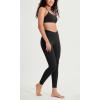 imageODODOS ODCLOUD Crossover 78 Leggings with Back Pocket for Women 23quot  25quot  28quot V High Wasit Lounge Yoga PantsBlack