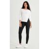 imageODODOS ODCLOUD Crossover 78 Leggings with Back Pocket for Women 23quot  25quot  28quot V High Wasit Lounge Yoga PantsBlack