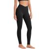 imageODODOS ODCLOUD Crossover 78 Leggings with Back Pocket for Women 23quot  25quot  28quot V High Wasit Lounge Yoga PantsBlack