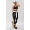 imageODODOS ODCLOUD Crossover 78 Leggings with Back Pocket for Women 23quot  25quot  28quot V High Wasit Lounge Yoga PantsBlack