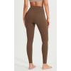 imageODODOS ODCLOUD Crossover 78 Leggings with Back Pocket for Women 23quot  25quot  28quot V High Wasit Lounge Yoga PantsBrunette
