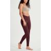 imageODODOS ODCLOUD Crossover 78 Leggings with Back Pocket for Women 23quot  25quot  28quot V High Wasit Lounge Yoga PantsBurgundy