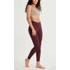 imageODODOS ODCLOUD Crossover 78 Leggings with Back Pocket for Women 23quot  25quot  28quot V High Wasit Lounge Yoga PantsBurgundy