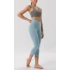 imageODODOS ODCLOUD Crossover 78 Leggings with Back Pocket for Women 23quot  25quot  28quot V High Wasit Lounge Yoga PantsChambray