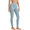 imageODODOS ODCLOUD Crossover 78 Leggings with Back Pocket for Women 23quot  25quot  28quot V High Wasit Lounge Yoga PantsChambray