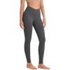 imageODODOS ODCLOUD Crossover 78 Leggings with Back Pocket for Women 23quot  25quot  28quot V High Wasit Lounge Yoga PantsCharcoal