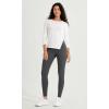 imageODODOS ODCLOUD Crossover 78 Leggings with Back Pocket for Women 23quot  25quot  28quot V High Wasit Lounge Yoga PantsCharcoal