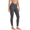 imageODODOS ODCLOUD Crossover 78 Leggings with Back Pocket for Women 23quot  25quot  28quot V High Wasit Lounge Yoga PantsCharcoal