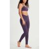 imageODODOS ODCLOUD Crossover 78 Leggings with Back Pocket for Women 23quot  25quot  28quot V High Wasit Lounge Yoga PantsDark Purple