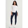 imageODODOS ODCLOUD Crossover 78 Leggings with Back Pocket for Women 23quot  25quot  28quot V High Wasit Lounge Yoga PantsDeep Navy