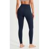 imageODODOS ODCLOUD Crossover 78 Leggings with Back Pocket for Women 23quot  25quot  28quot V High Wasit Lounge Yoga PantsDeep Navy