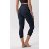 imageODODOS ODCLOUD Crossover 78 Leggings with Back Pocket for Women 23quot  25quot  28quot V High Wasit Lounge Yoga PantsDeep Navy