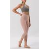 imageODODOS ODCLOUD Crossover 78 Leggings with Back Pocket for Women 23quot  25quot  28quot V High Wasit Lounge Yoga PantsDusty Pink