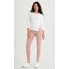 imageODODOS ODCLOUD Crossover 78 Leggings with Back Pocket for Women 23quot  25quot  28quot V High Wasit Lounge Yoga PantsDusty Pink