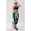imageODODOS ODCLOUD Crossover 78 Leggings with Back Pocket for Women 23quot  25quot  28quot V High Wasit Lounge Yoga PantsForest Teal