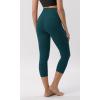 imageODODOS ODCLOUD Crossover 78 Leggings with Back Pocket for Women 23quot  25quot  28quot V High Wasit Lounge Yoga PantsForest Teal