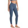imageODODOS ODCLOUD Crossover 78 Leggings with Back Pocket for Women 23quot  25quot  28quot V High Wasit Lounge Yoga PantsInk Blue
