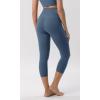 imageODODOS ODCLOUD Crossover 78 Leggings with Back Pocket for Women 23quot  25quot  28quot V High Wasit Lounge Yoga PantsInk Blue