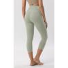 imageODODOS ODCLOUD Crossover 78 Leggings with Back Pocket for Women 23quot  25quot  28quot V High Wasit Lounge Yoga PantsLime Stone