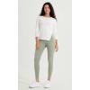 imageODODOS ODCLOUD Crossover 78 Leggings with Back Pocket for Women 23quot  25quot  28quot V High Wasit Lounge Yoga PantsLime Stone