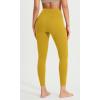 imageODODOS ODCLOUD Crossover 78 Leggings with Back Pocket for Women 23quot  25quot  28quot V High Wasit Lounge Yoga PantsMango Mint