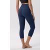 imageODODOS ODCLOUD Crossover 78 Leggings with Back Pocket for Women 23quot  25quot  28quot V High Wasit Lounge Yoga PantsNavy