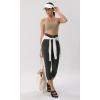 imageODODOS ODCLOUD Crossover 78 Leggings with Back Pocket for Women 23quot  25quot  28quot V High Wasit Lounge Yoga PantsOnyx Black Grey
