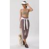 imageODODOS ODCLOUD Crossover 78 Leggings with Back Pocket for Women 23quot  25quot  28quot V High Wasit Lounge Yoga PantsPurple Taupe
