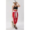 imageODODOS ODCLOUD Crossover 78 Leggings with Back Pocket for Women 23quot  25quot  28quot V High Wasit Lounge Yoga PantsRed