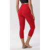imageODODOS ODCLOUD Crossover 78 Leggings with Back Pocket for Women 23quot  25quot  28quot V High Wasit Lounge Yoga PantsRed