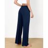 imageODODOS Womens Lounge Pants with Pockets Drawstring Lightweight Loose Comfy Casual Pajama Pants2830quot InseamNavy