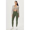 imageODODOS Cloud Feeling Crossover 78 Leggings with Pockets for Women 25quot  28quot V High Wasit Lounge Yoga PantsDark Olive