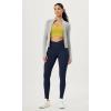 imageODODOS Cloud Feeling Crossover 78 Leggings with Pockets for Women 25quot  28quot V High Wasit Lounge Yoga PantsNavy